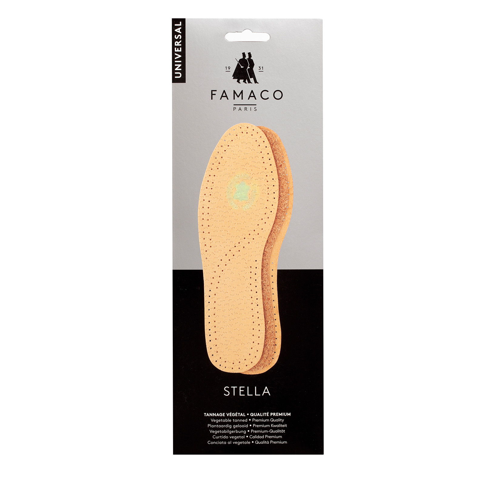 Famaco Insoles Leather Stella With Cork