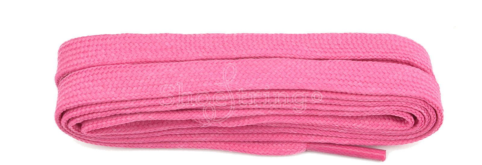 Hot Pink 75cm Flat Laces