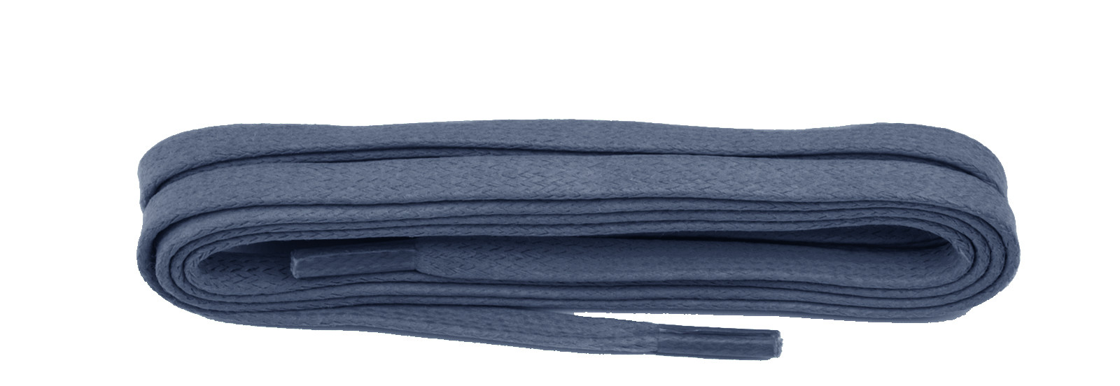 Grey Waxed Flat 5mm Laces