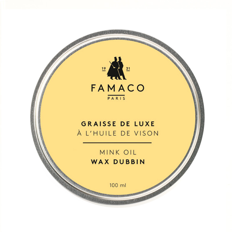 Famaco Mink Oil Tin Dubbin 100ml