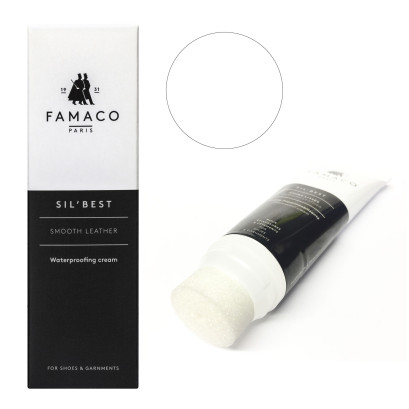 Leather Polish Cream Tube White