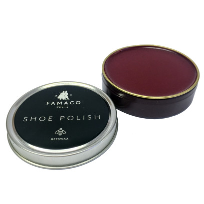 Famaco Burgundy, Plum, Oxblood Tin Polish 50ml